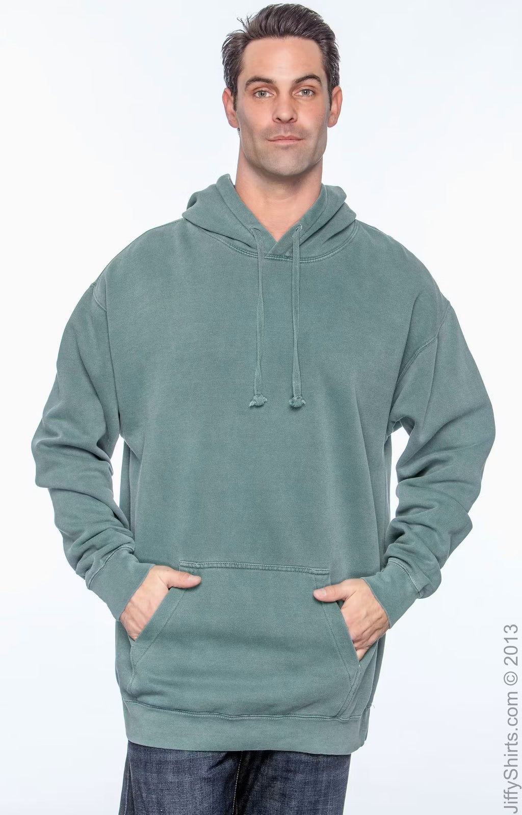 Comfort Colors 1567 - Unisex Hoodie - Custom Logo - 4" Left Chest Print