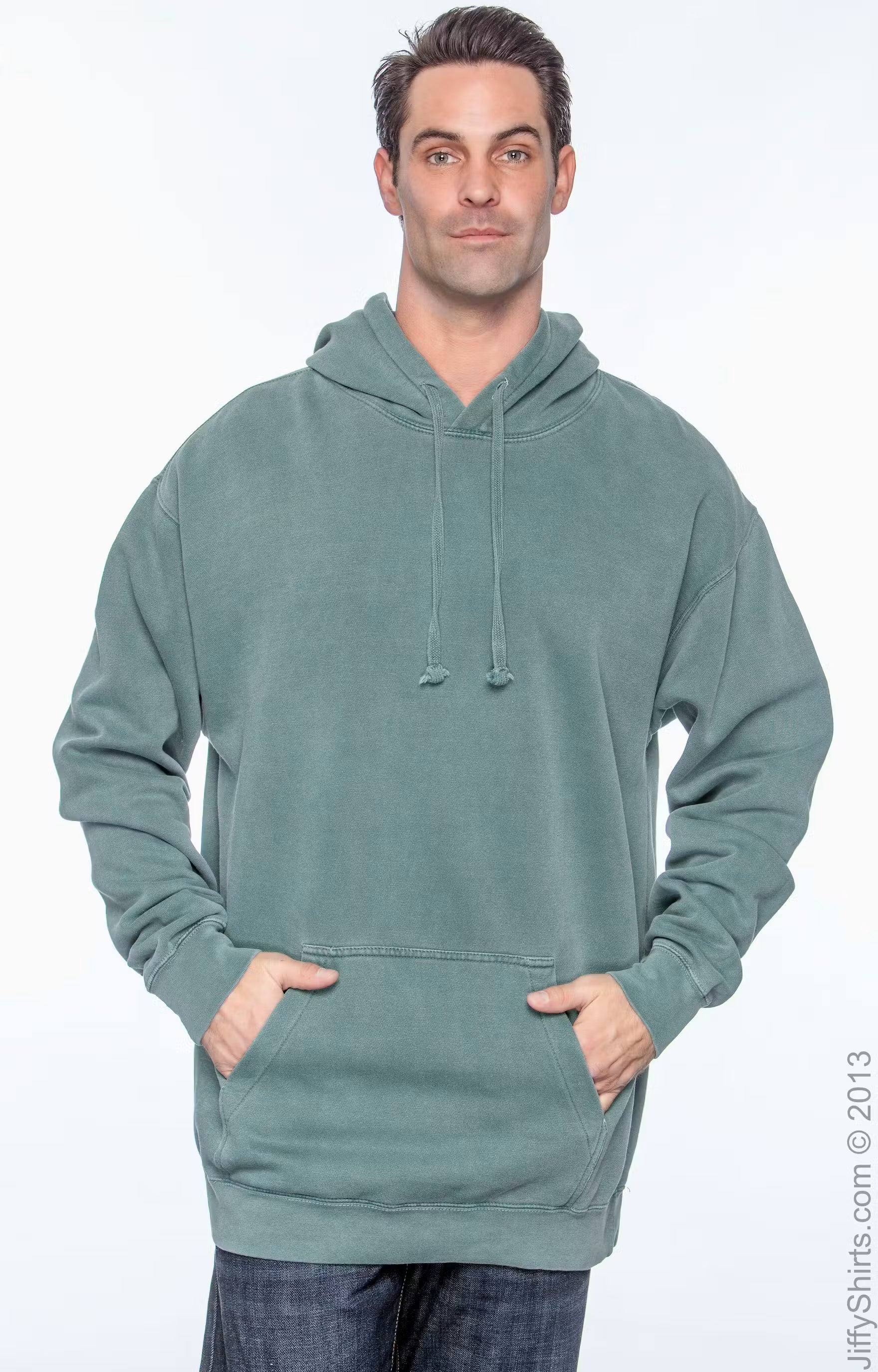 Comfort Colors 1567 - Unisex Hoodie - Custom Logo - 4" Left Chest Print
