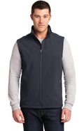 Port Authority J325 - Unisex Core Soft Shell Vest  - Custom Logo - 4" LEFT CHEST EMBROIDERY (Copy)
