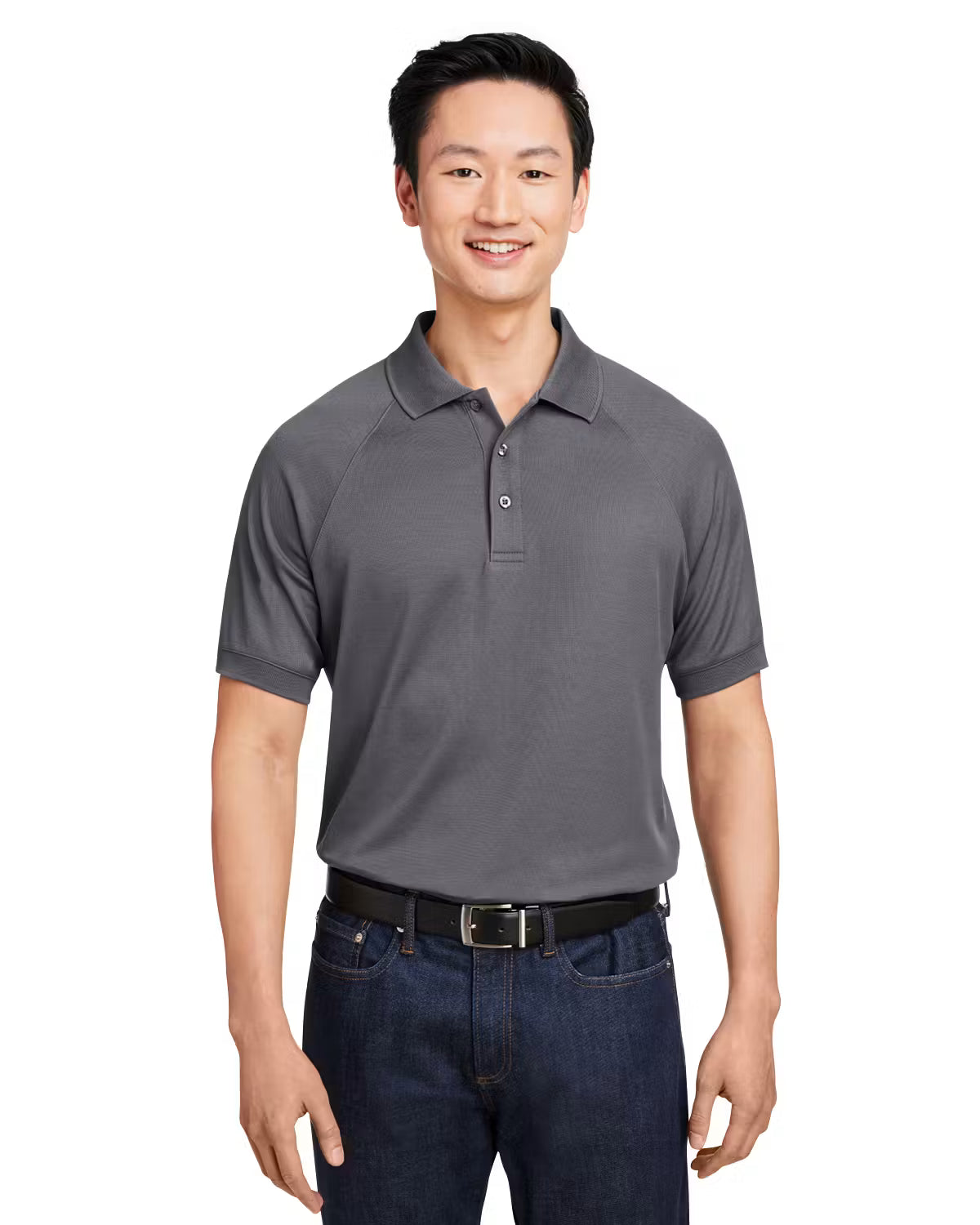 Harriton M208 - Men's Charge Snag and Soil Protect Polo - Custom Logo - 4" LEFT CHEST EMBROIDERED (Copy)