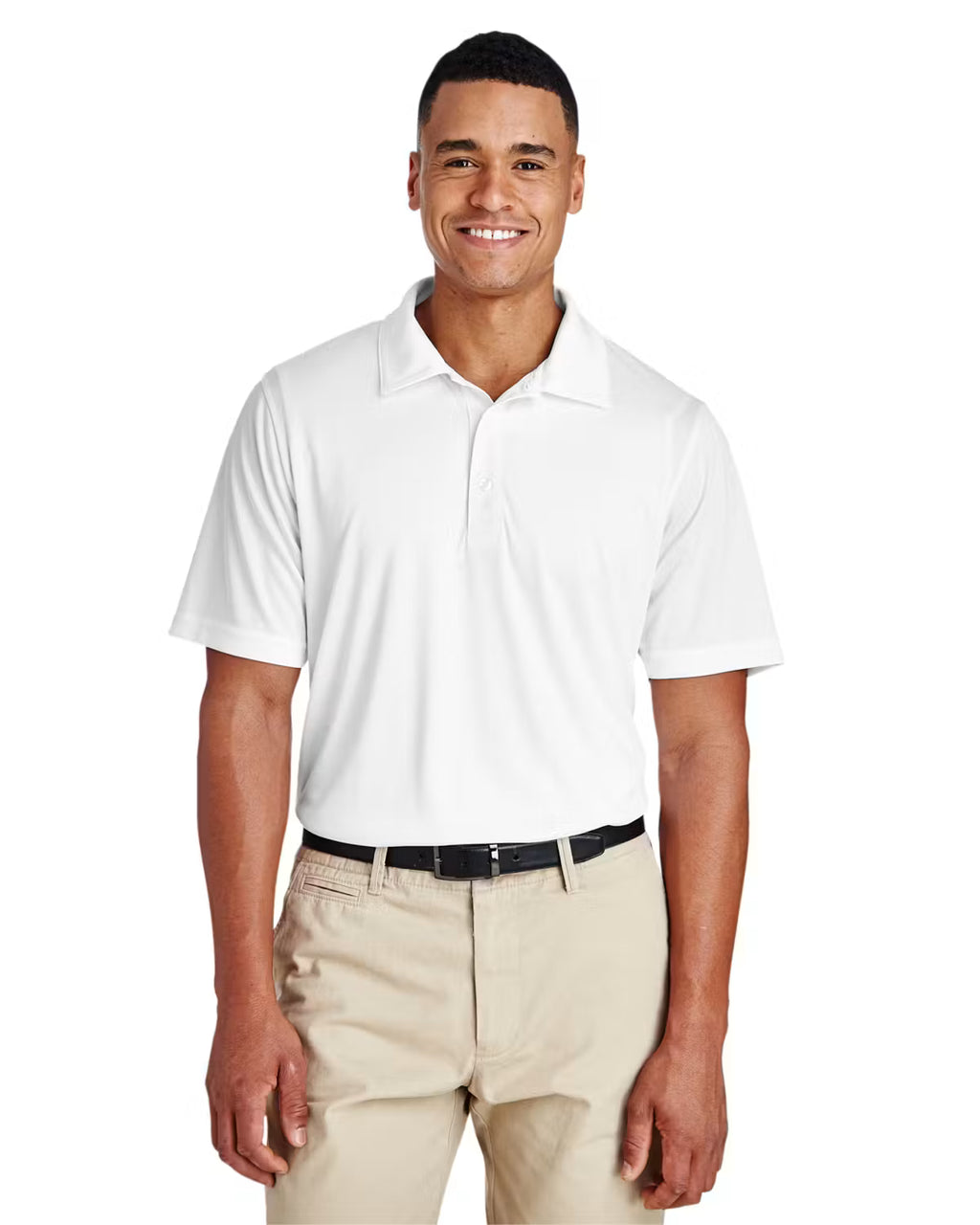 Team 365 TT51 - Men's Zone Performance Polo - Custom Logo - 4" LEFT CHEST EMBROIDERED (Copy)