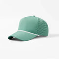 Foremost 6526P - 5 Panel Laser Performance Rope Hat – Teal K106-22 - Customized with Your Logo