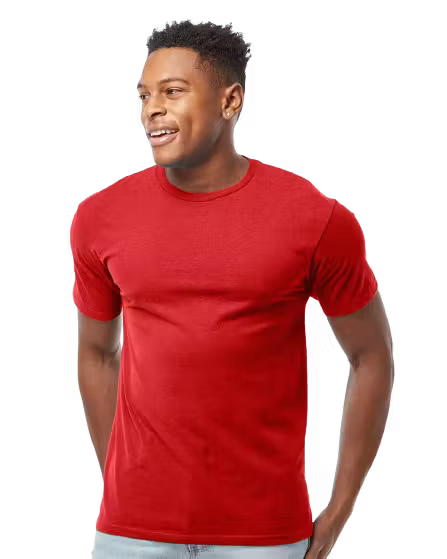 Tultex Unisex Heavyweight T-Shirt - Custom Logo - 4" Left Chest + Full Back Print