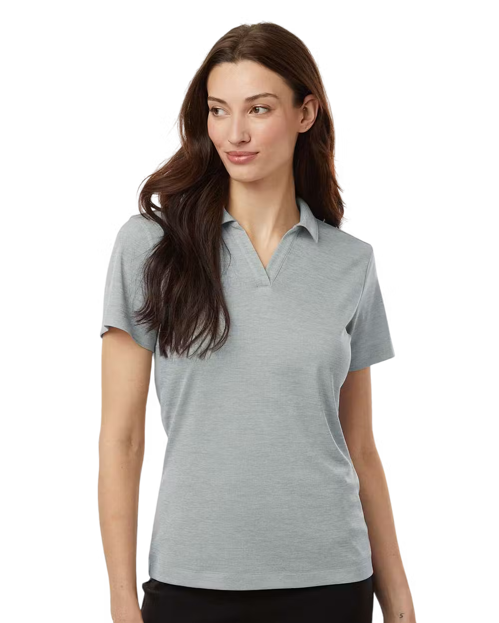 AllPro 4HM00L - Women's Performance Mélange Polo - Custom Logo - 4" LEFT CHEST EMBROIDERED (Copy)