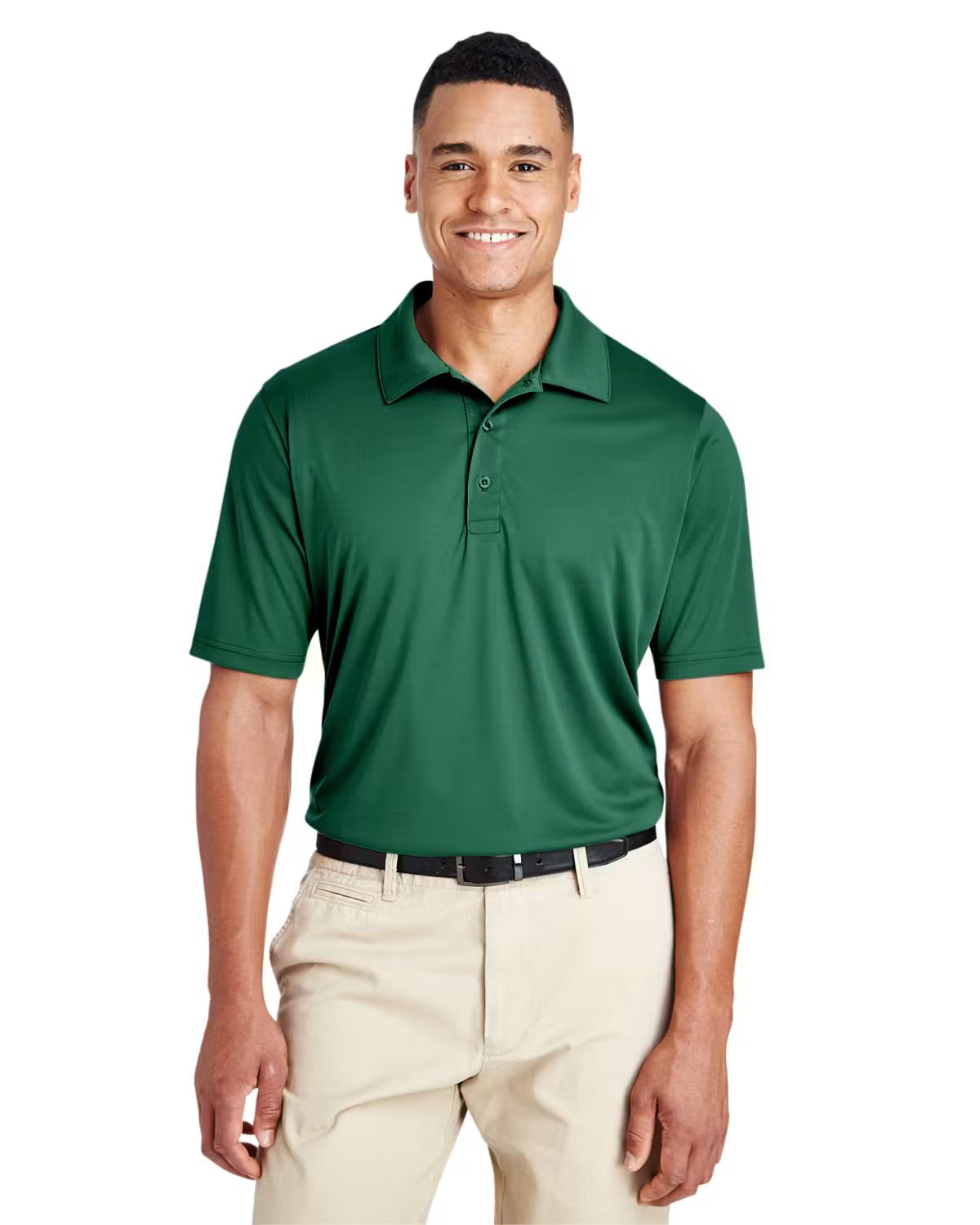 Team 365 TT51 - Men's Zone Performance Polo - Custom Logo - 4" LEFT CHEST EMBROIDERED (Copy)