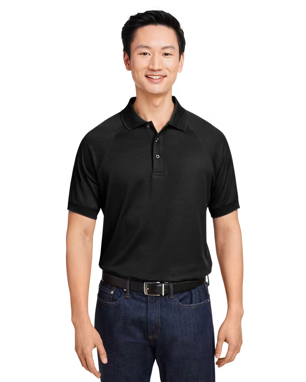 Harriton M208 - Men's Charge Snag and Soil Protect Polo - Custom Logo - 4" LEFT CHEST EMBROIDERED (Copy)