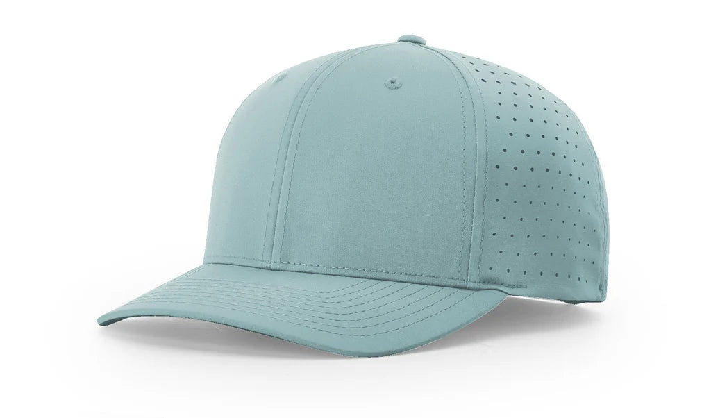 Richardson 632 Laser Perf R-Flex Adjustable Hat –  Smoke Blue - Customized with Your Logo