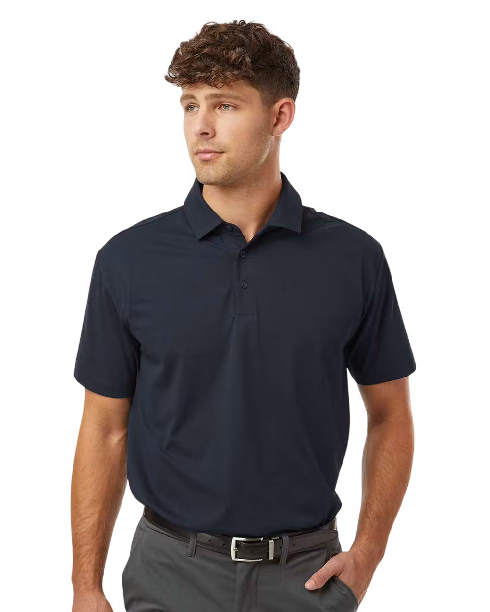 AllPro 41SP0 - Pro-Flex Sorona Stretch Polo - Custom Logo - 4" LEFT CHEST EMBROIDERED