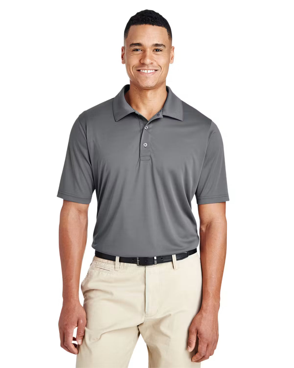 Team 365 TT51 - Men's Zone Performance Polo - Custom Logo - 4" LEFT CHEST EMBROIDERED (Copy)
