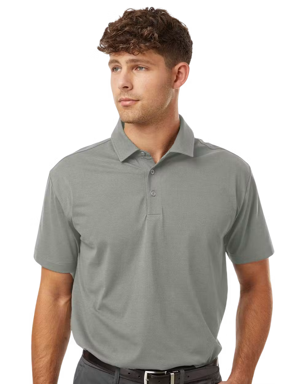 AllPro 41SP0 - Pro-Flex Sorona Stretch Polo - Custom Logo - 4" LEFT CHEST EMBROIDERED