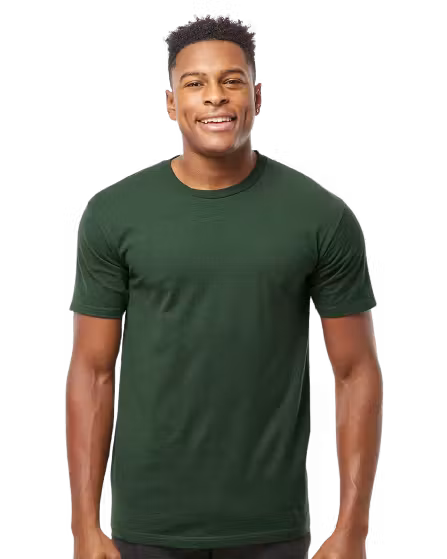 Tultex Unisex Heavyweight T-Shirt - Custom Logo - 4" Left Chest + Full Back Print