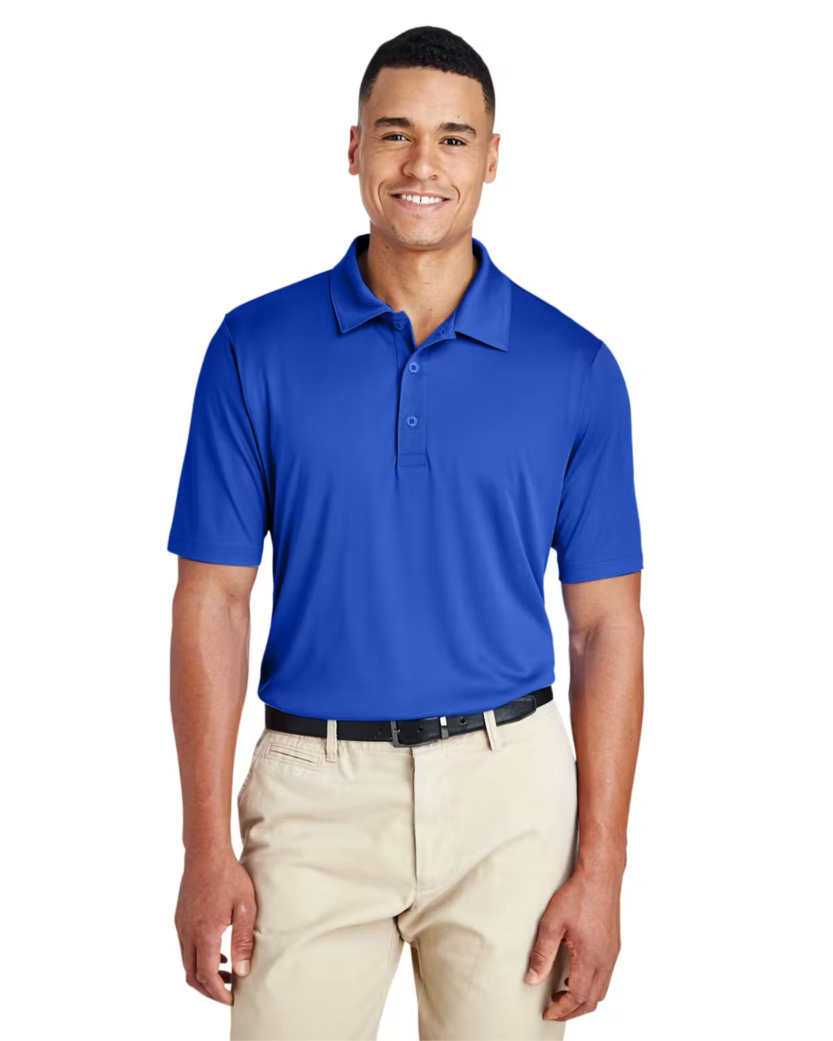 Team 365 TT51 - Men's Zone Performance Polo - Custom Logo - 4" LEFT CHEST EMBROIDERED (Copy)