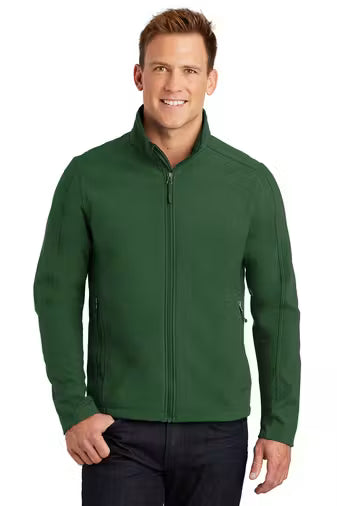 Port Authority J317 - Unisex Core Soft Shell Jacket - Custom Logo - 4" LEFT CHEST EMBROIDERY