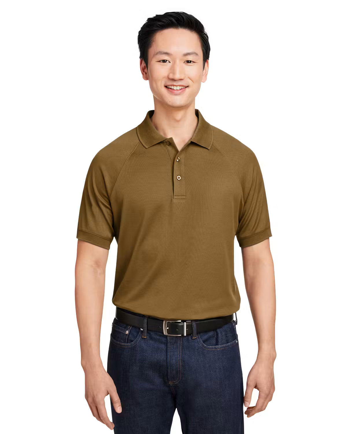 Harriton M208 - Men's Charge Snag and Soil Protect Polo - Custom Logo - 4" LEFT CHEST EMBROIDERED (Copy)