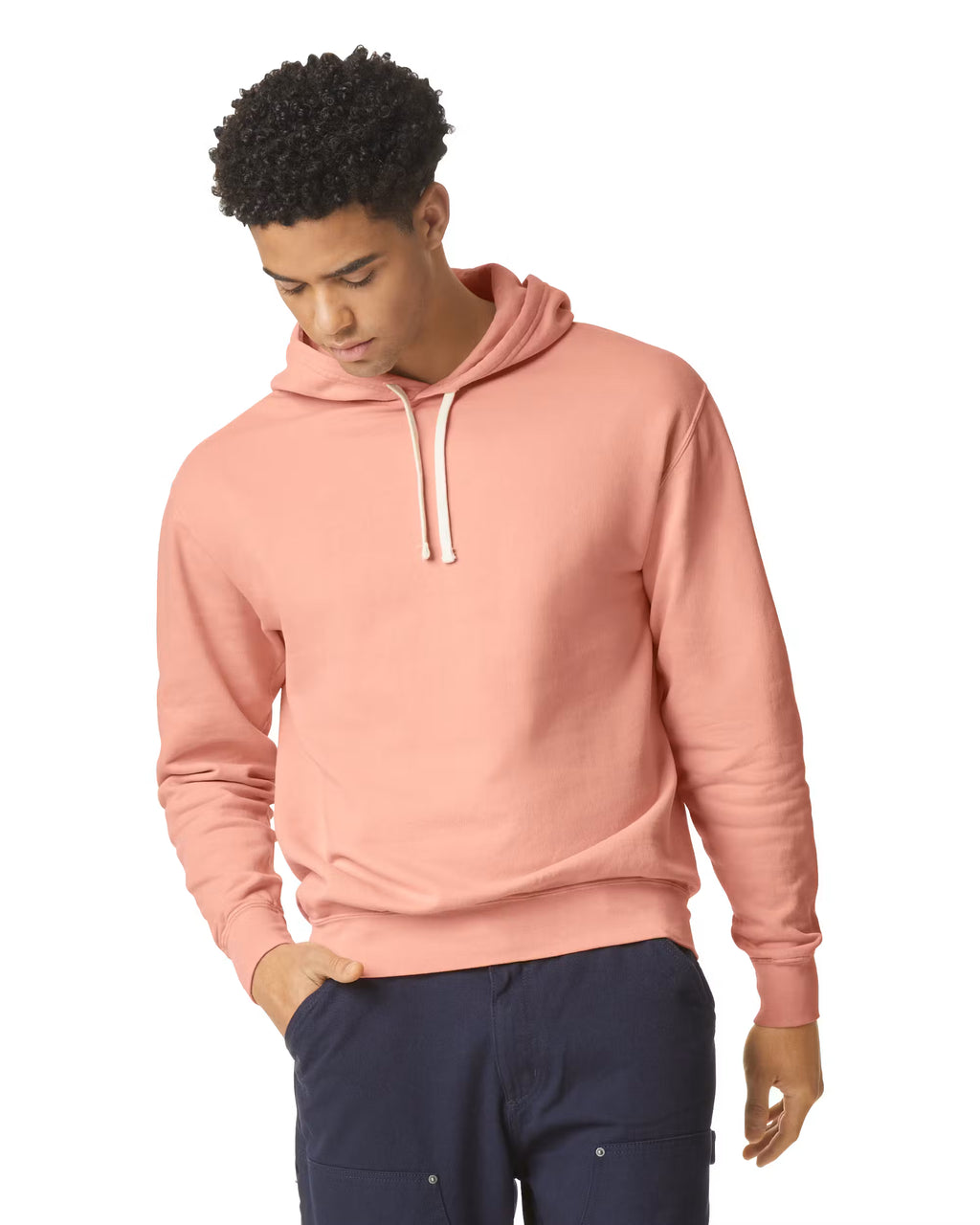 Comfort Colors 1467CC - Unisex Lighweight Cotton Hoodie - Custom Logo - 4" Left Chest Print