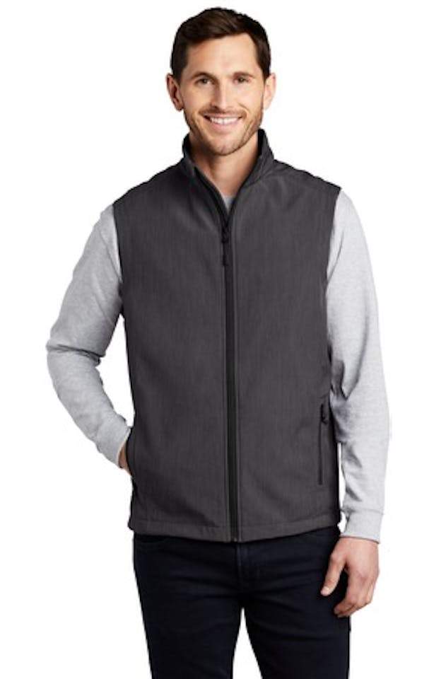 Port Authority J325 - Unisex Core Soft Shell Vest  - Custom Logo - 4" LEFT CHEST EMBROIDERY (Copy)