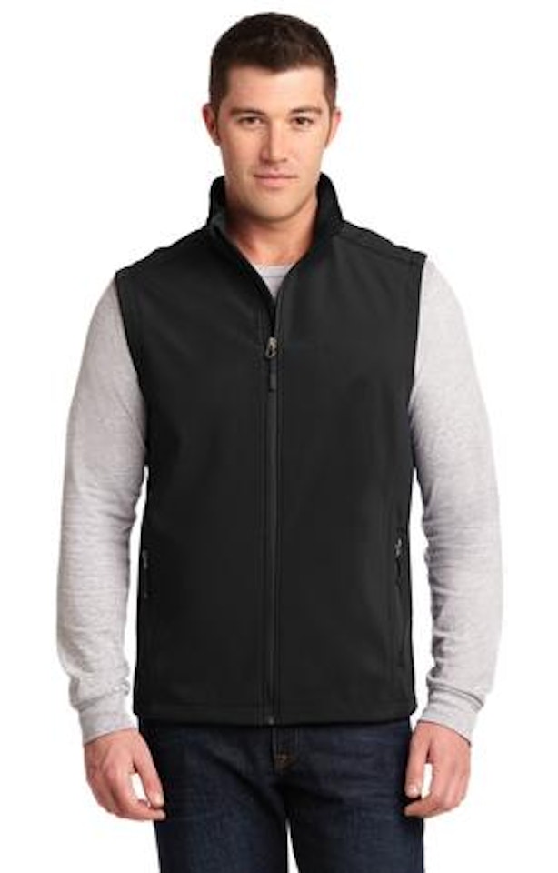 Port Authority J325 - Unisex Core Soft Shell Vest  - Custom Logo - 4" LEFT CHEST EMBROIDERY (Copy)