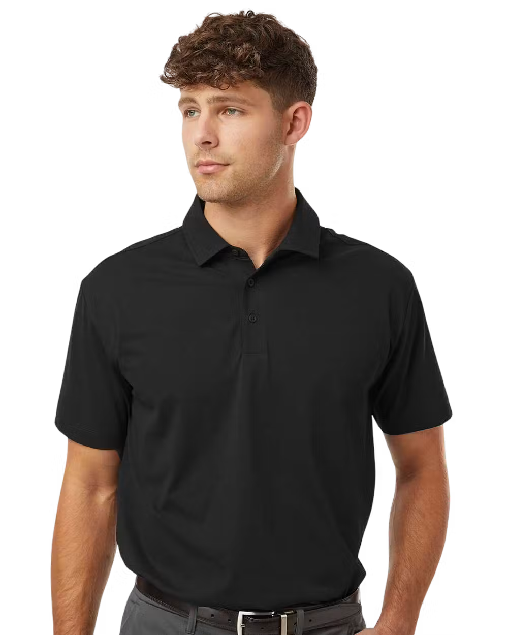 AllPro 41SP0 - Pro-Flex Sorona Stretch Polo - Custom Logo - 4" LEFT CHEST EMBROIDERED