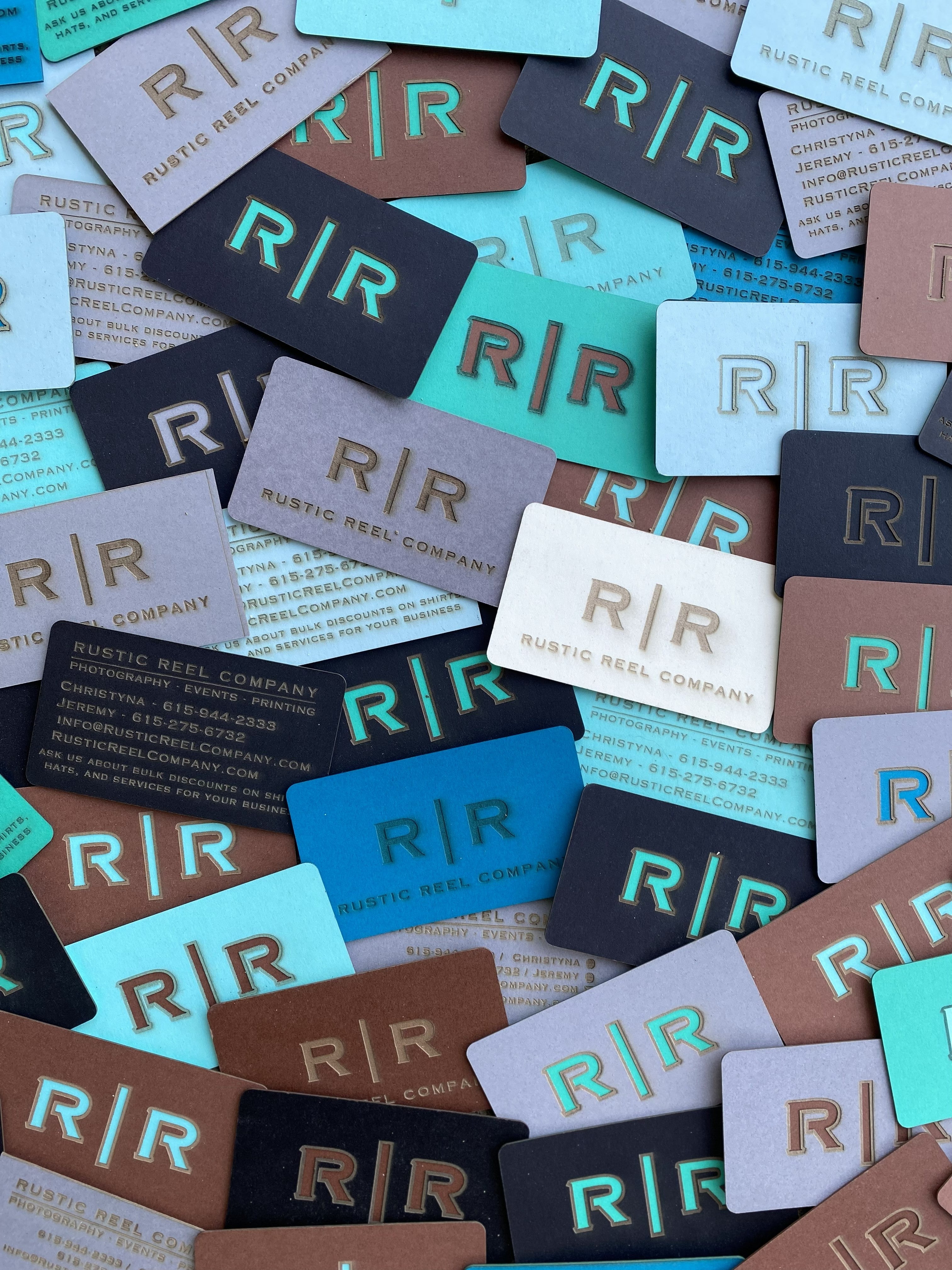 Classic Business Cards - Laser Engraved - Quantity 100