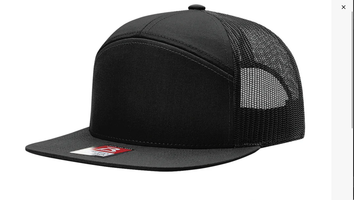 Richardson 168, 168P 7panel Flatbill Tree Hugger Snapback Hat