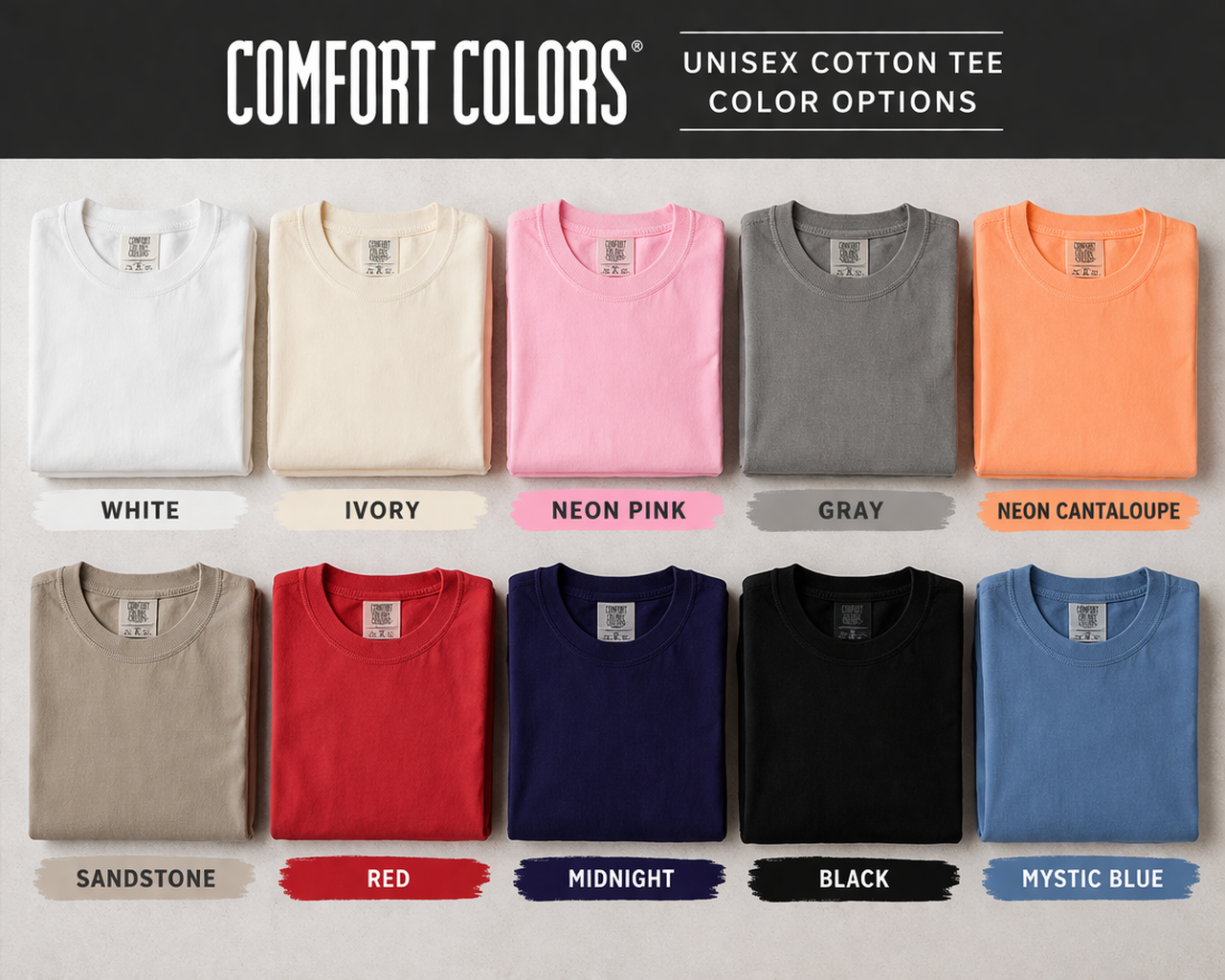 #1 Fan T-Shirt – Personalized (Comfort Colors Unisex Cotton)