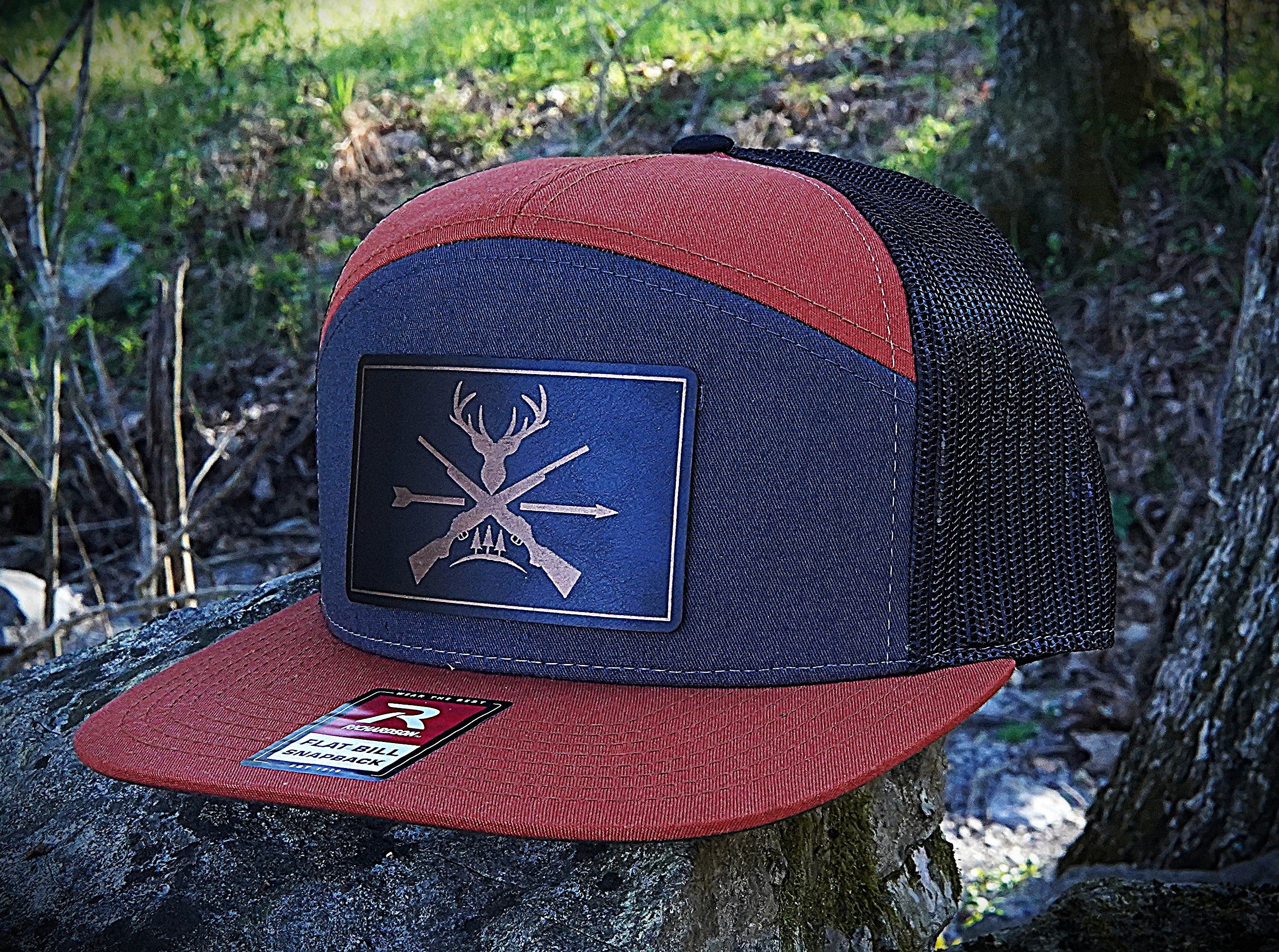 "Committed" Hat – Black/Copper (Richardson 168)