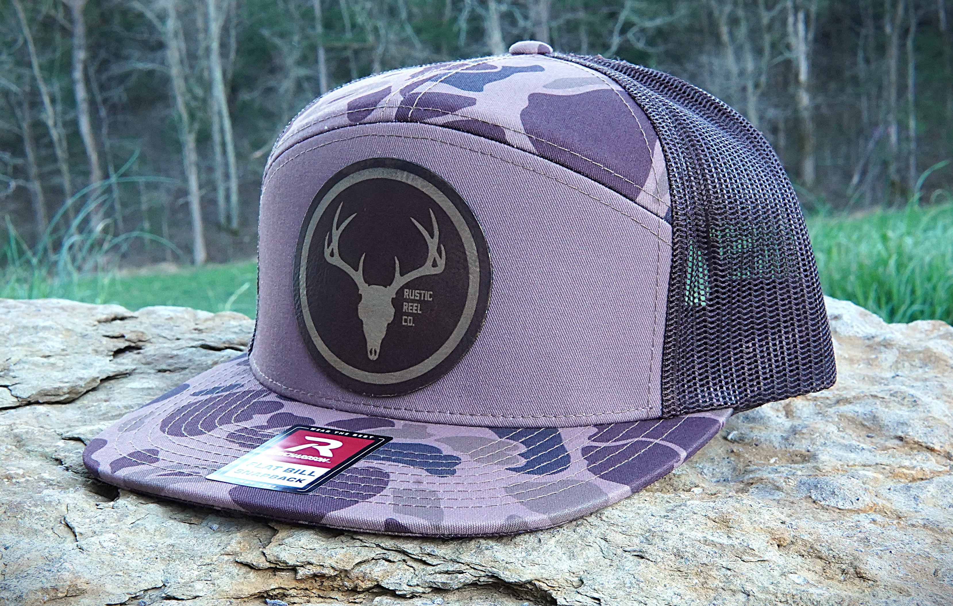 "Euro" Hat - Rustic Brown/Gold (Richardson 168)