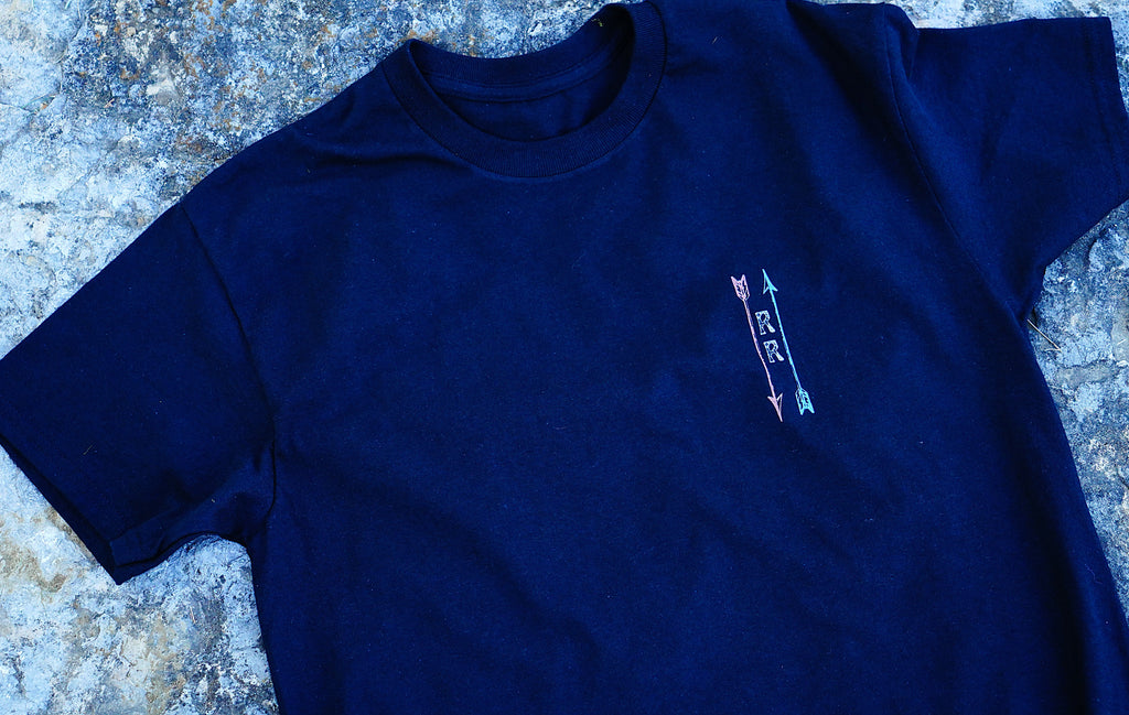 Gildan 5000 Heavy Cotton T-Shirt - Custom Logo - 4" Left Chest + Full Back Print