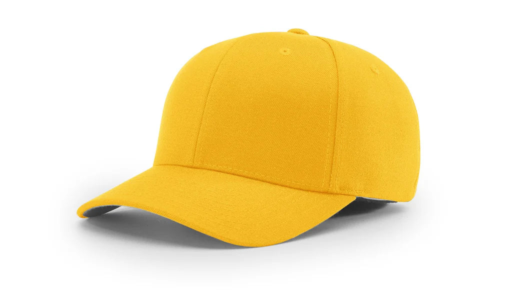 Richardson 585 Wool Blend R-Flex Hat (Flex Fitted) – Gold  - Customized with Your Logo
