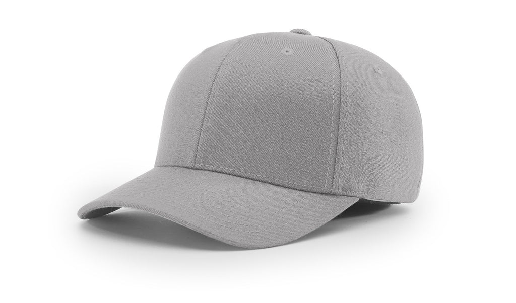 Richardson 585 Wool Blend R-Flex Hat (Flex Fitted) – Grey - Customized with Your Logo