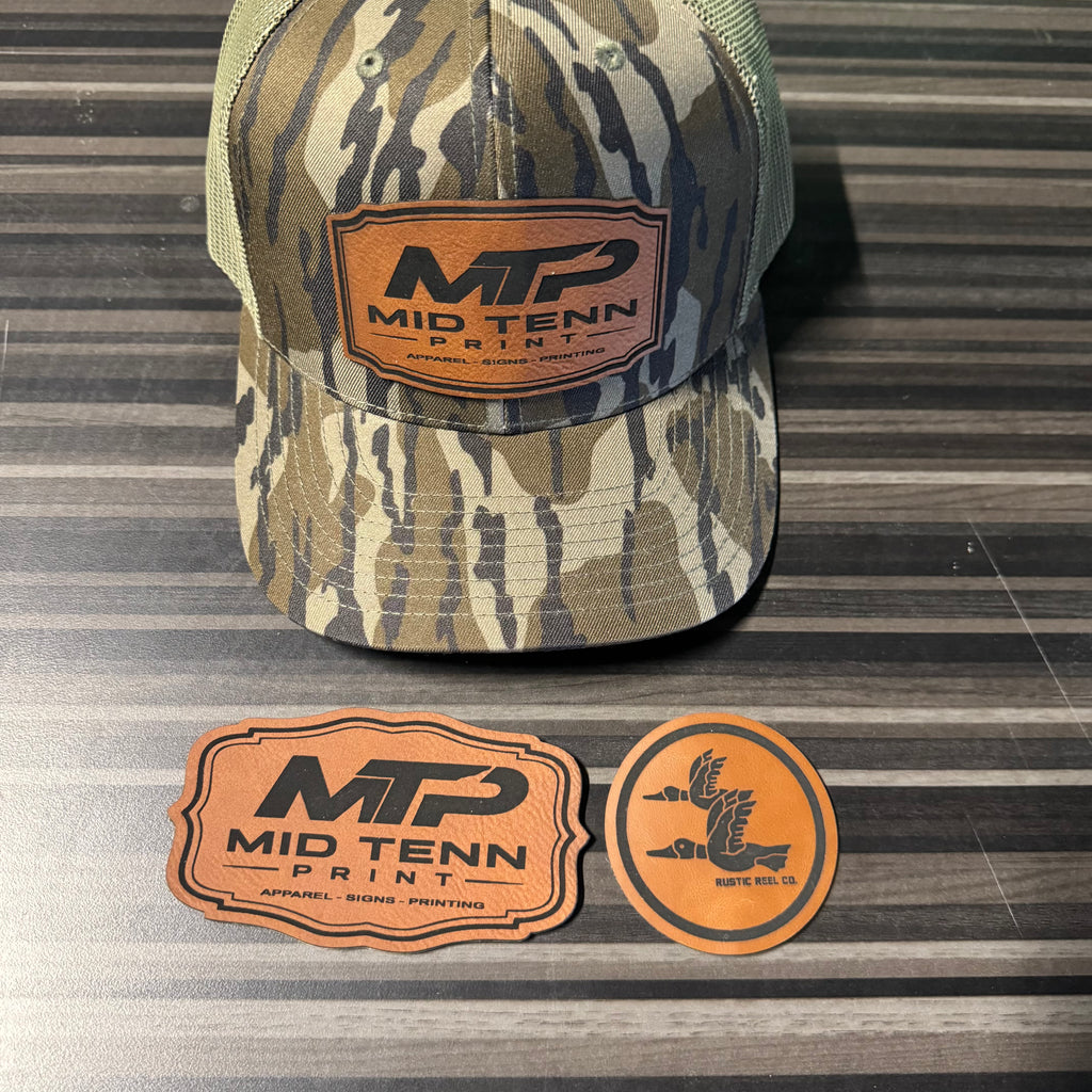 Richardson 112 PFP  5-Panel Trucker Hat – Mossy Oak Bottomland/Loden - Customized with Your Logo