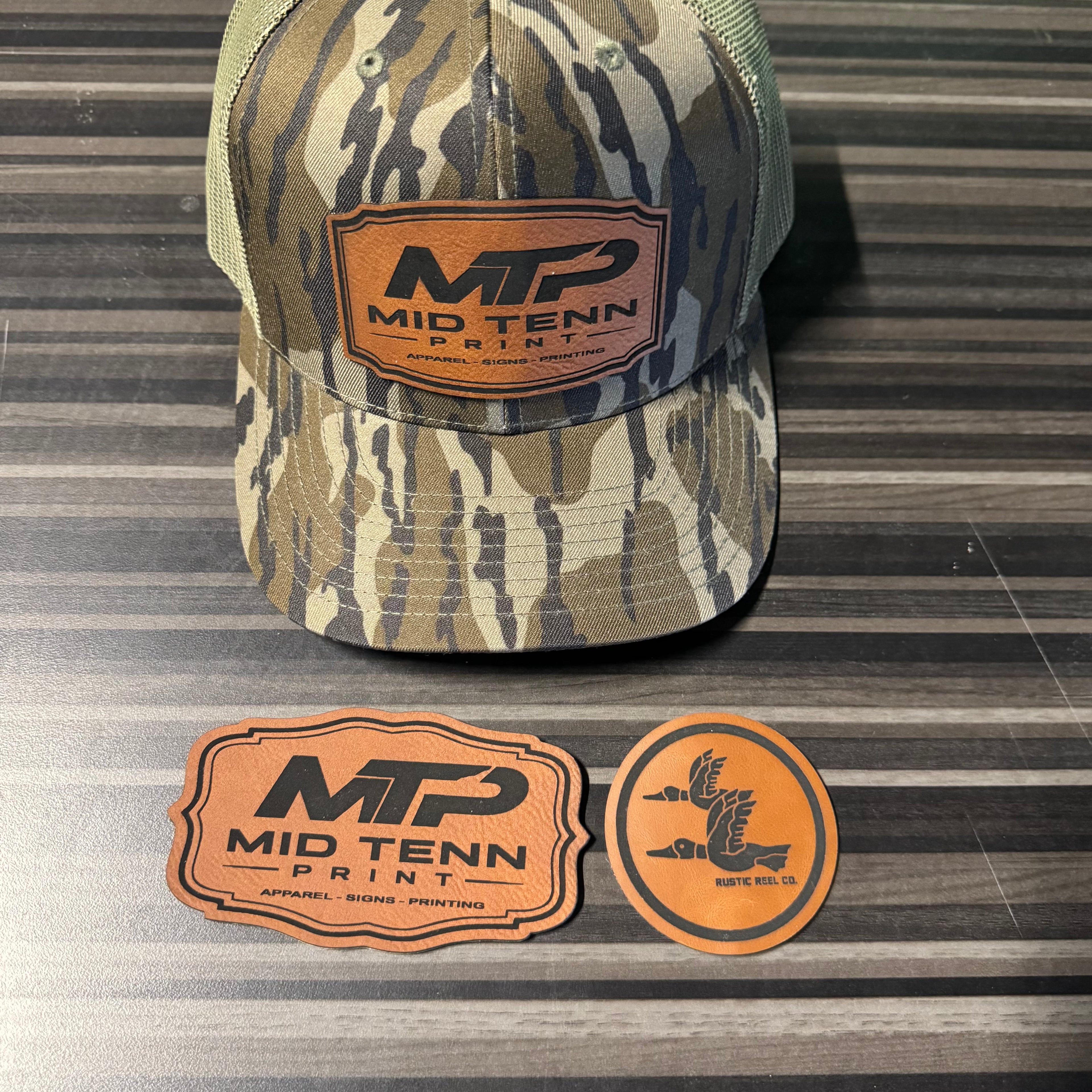 Richardson 112 PFP  5-Panel Trucker Hat – Mossy Oak Bottomland/Loden - Customized with Your Logo