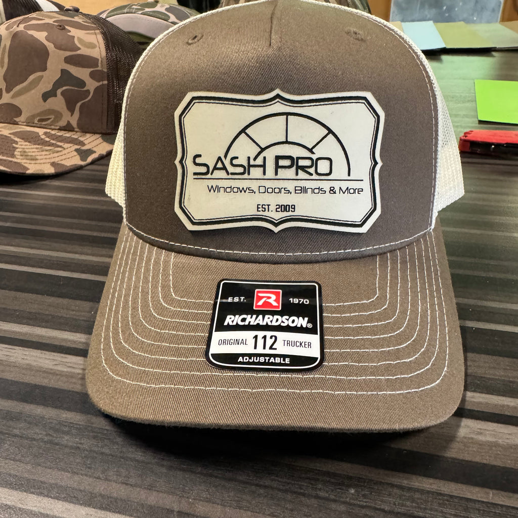 Richardson 112 FP  5-Panel Trucker Hat –  Chocolate Chip/Birch - Customized with Your Logo