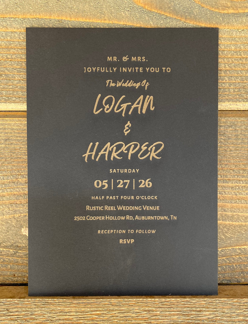Love Letter Wedding Invitation Set