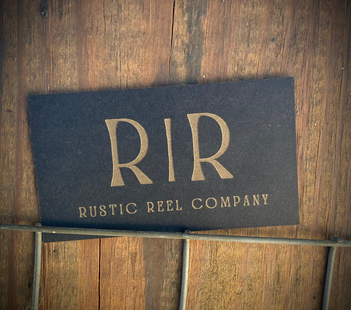 Letter Cutout Laser Engraved Business Cards - Quantity 100