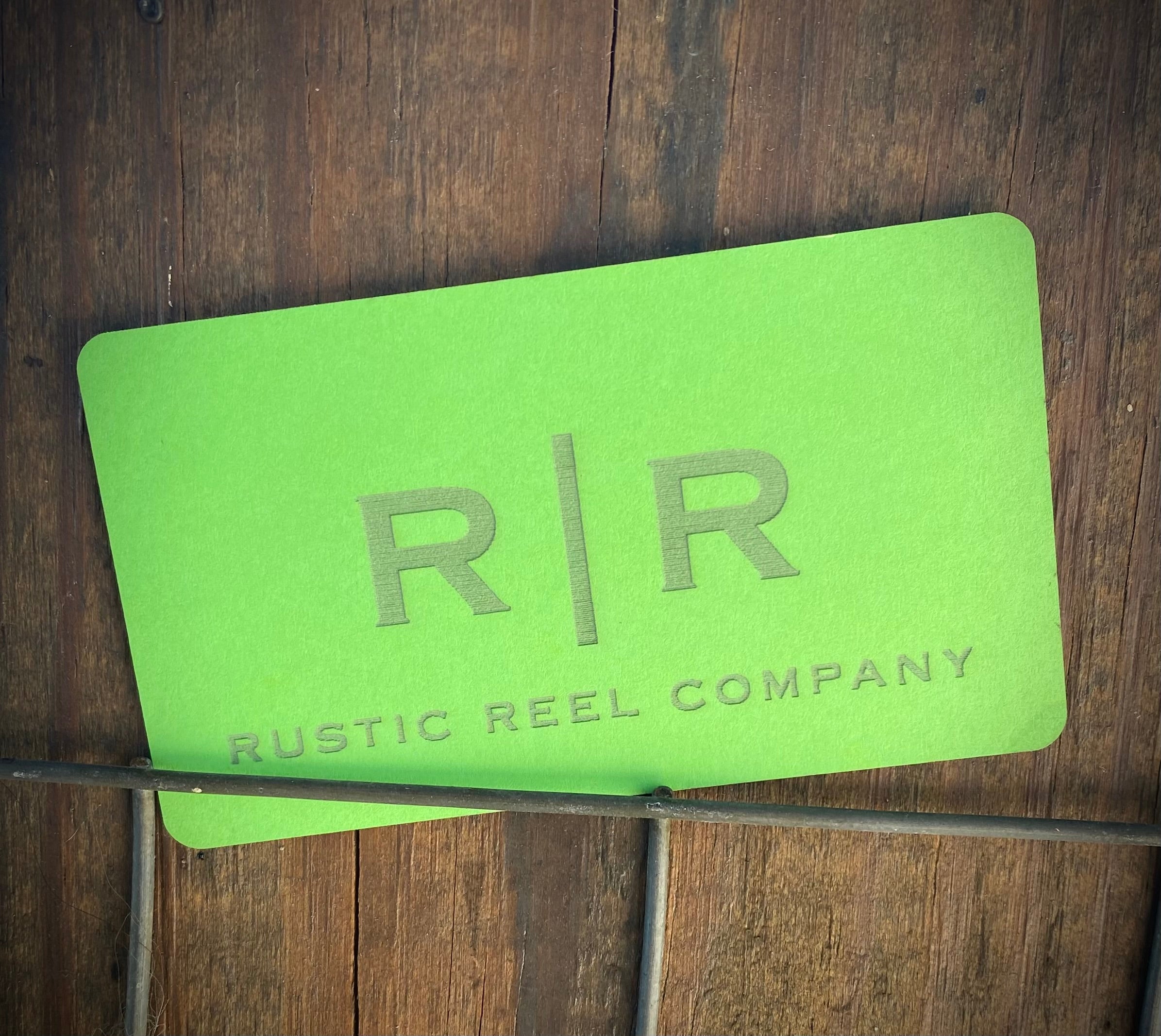 Classic Business Cards - Laser Engraved - Quantity 100