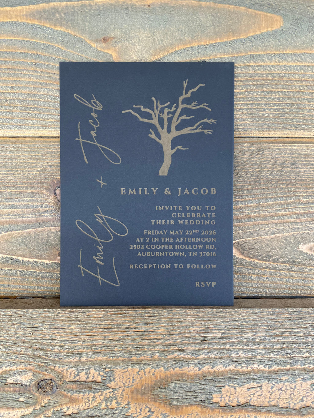 Rooted Together Wedding Invitation Set