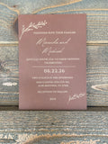 Wildflower Union Wedding Invitation Set