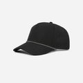 Foremost 6526P -5 Panel Laser Performance Rope Hat – Black K190-1 - Customized with Your Logo