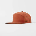 Foremost 6023 Perf Flat Bill Hat – Orange - Customized with Your Logo