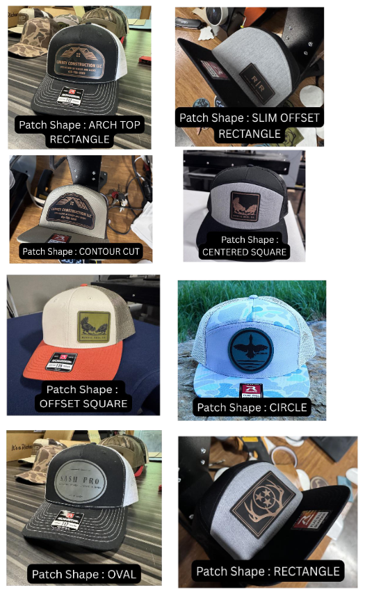 Richardson 168P Printed 7 Panel Trucker Hat – Bark Duck Camo/Brown - Customized with Your Logo