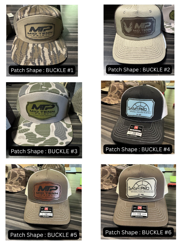 Richardson 168P Printed 7 Panel Trucker Hat – Bark Duck Camo/Brown - Customized with Your Logo