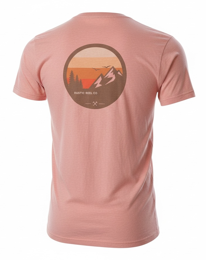 Mountain Circle Tee – Rustic Reel Co.