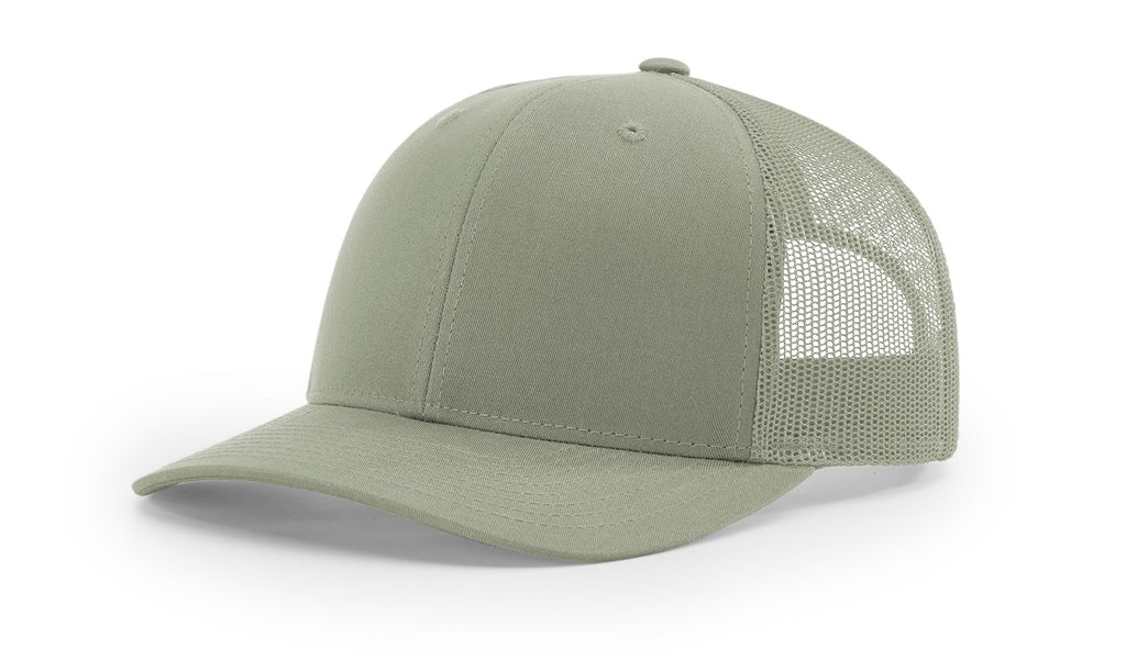 Richardson 112 Classic 6-Panel Trucker Hat – Quarry - Customized with Your Logo