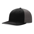 Richardson 312 Twill Back Trucker Hat – Black/Charcoal - Customized with Your Logo