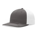 Richardson 312 Twill Back Trucker Hat – Charcoal/White - Customized with Your Logo