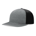 Richardson 312 Twill Back Trucker Hat – Heather Grey/Black - Customized with Your Logo