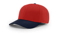 Richardson 585 Wool Blend R-Flex Hat (Flex Fitted) – Red/Navy - Customized with Your Logo