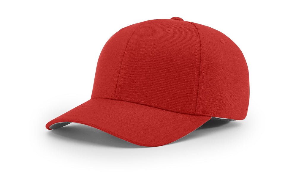 Richardson 585 Wool Blend R-Flex Hat (Flex Fitted) – Red - Customized with Your Logo