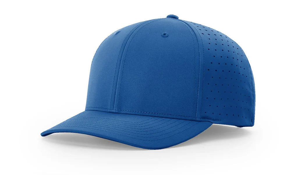 Richardson 632 Laser Perf R-Flex Adjustable Hat – Royal - Customized with Your Logo